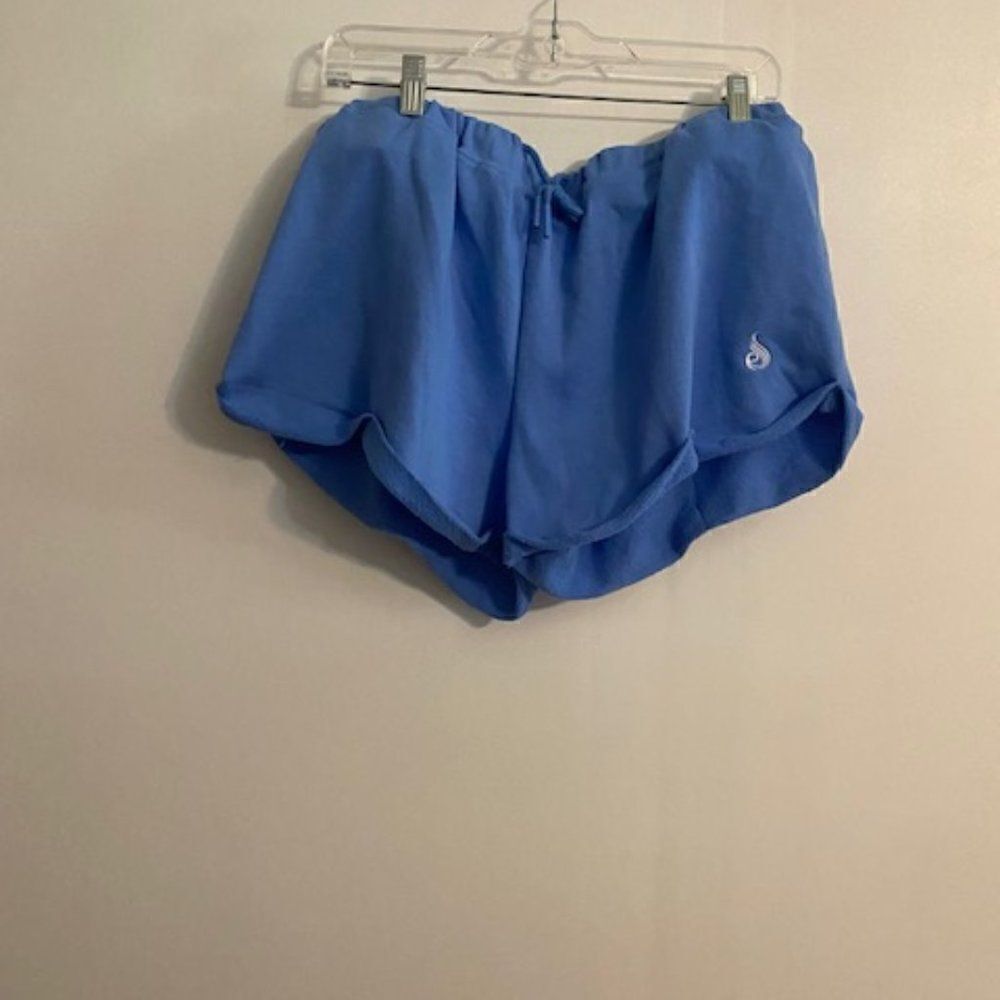 Ryderwear Blue Off Duty Fleece shorts, size L